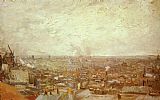 View from Montmartre by Vincent van Gogh